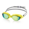 Swimming goggles Aqua Speed Vortex Mirror + Case 38 - yellow