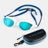 Aqua Speed Vortex Mirror Swimming Goggles + Case 51 – White