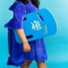 Kid's microfiber poncho Aqua Speed 80x 160 cm 01 - navy