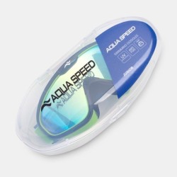 Swimming goggles for kids Aqua Speed Tivano Jr Mirror 38 - green