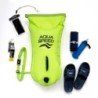 Open Water Swim Buoy 37×72 cm Aqua Speed – green