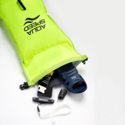 Open Water Swim Buoy 37×72 cm Aqua Speed – green