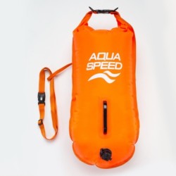 Open Water Swim Buoy 37×72 cm Aqua Speed colour 11 – orange