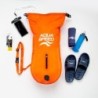 Open Water Swim Buoy 37×72 cm Aqua Speed colour 11 – orange