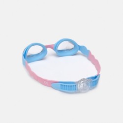 Swimming Goggles for Children  Aqua Speed Tiki col.63 - pink and blue with clear lenses
