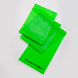 AQUA SPEED Fizjo Flat latex resistance band – green