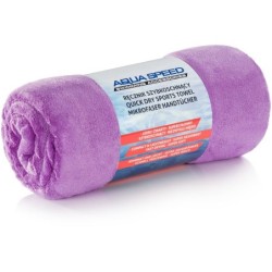 Quick drying microfiber towel DRY SOFT 09 70x140 - purple