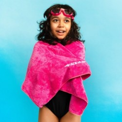 Quick drying microfiber towel Aqua Speed Dry Coral 50x100 cm - pink